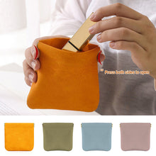 Load image into Gallery viewer, Portable Sunglasses Bag Storage Pouch Soft Leather Waterproof Bag Simple Lipstick Headphone Cable Storage Bag
