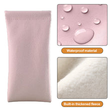 Load image into Gallery viewer, Portable Sunglasses Bag Case Storage Pouch Soft PU Leather Waterproof Bag Simple Lipstick Headphone Cable Storage Bag
