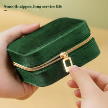 Load image into Gallery viewer, Mini Square Jewelry Box Velvet Ring Stud Earring Storage Box Women Trinkets Organizer Delicate Size 2024 Trend Fashion Small Case
