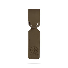 Load image into Gallery viewer, PU Leather Embossed Luggage Tag Baggage Bag Tag Suitcase Identifier Label Id Address Holder Luggage Tag Travel Accessory
