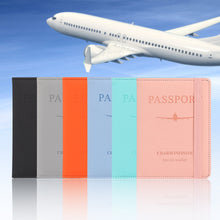 Load image into Gallery viewer, Pu Leather Passport Bag RFID Multi-card Passport Holder Travel Accessories Wallet Credit Card Bag Passport Protector Holder
