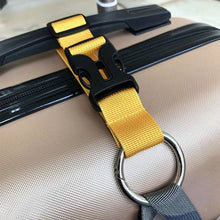 Load image into Gallery viewer, Luggage Straps Suitcase Backpack Strap Nylon Adjustable Suitcases Belts Outdoor Camping Hiking Nylon Ribbon Hook Buckle
