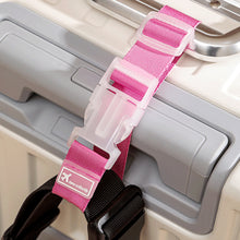 Load image into Gallery viewer, Colorful Luggage Straps For Suitcases Adjustable Suitcases Belts To Carry Bags Lock Buckle Travel Accessory 2024 Trend
