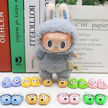 Load image into Gallery viewer, For Labubu Shoes Suitable for 17cm Dolls Shoes Slipper Toys Casual Sandal Dolls Accessories DIY Doll Toys
