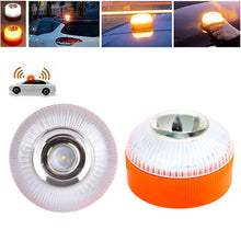 Load image into Gallery viewer, Rechargeable V16 Car Strobe Flashing Light LED Emergency Help Flash Light Magnetic Induction Explosion Flashing Warning Light
