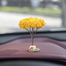 Load image into Gallery viewer, Mini Tree Car Center Console Decorations Car Mounted Green Plant Accessories Simulated Flower Decoration Cute Gift For Girls
