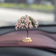 Load image into Gallery viewer, Mini Tree Car Center Console Decorations Car Mounted Green Plant Accessories Simulated Flower Decoration Cute Gift For Girls
