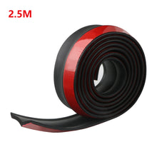 Load image into Gallery viewer, Universal Car Front Bumper Spoiler Lips Protector Strips Car Bumper Lip Protection Stickers Car Front Bumper Lip Rubber Protectors
