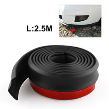 Load image into Gallery viewer, Universal Car Front Bumper Spoiler Lips Protector Strips Car Bumper Lip Protection Stickers Car Front Bumper Lip Rubber Protectors
