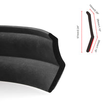 Load image into Gallery viewer, Universal Car Front Bumper Spoiler Lips Protector Strips Car Bumper Lip Protection Stickers Car Front Bumper Lip Rubber Protectors
