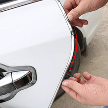 Load image into Gallery viewer, 2/5/10M Car Door Edge Protection Strips Noise Isolation Chrome Sealant Strips Car Door Rubber Seal Strip Sound Insulation Door Protector
