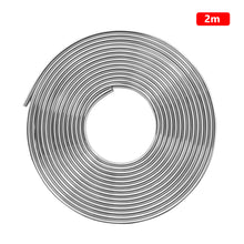 Load image into Gallery viewer, 2/5/10M Car Door Edge Protection Strips Noise Isolation Chrome Sealant Strips Car Door Rubber Seal Strip Sound Insulation Door Protector
