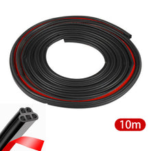 Load image into Gallery viewer, 2-Layer Car Door Weatherstrip Seal Strip Waterproof Noise Insulation Protector Strip Sealing Rubber for Door Hood Trunk
