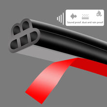 Load image into Gallery viewer, 2-Layer Car Door Weatherstrip Seal Strip Waterproof Noise Insulation Protector Strip Sealing Rubber for Door Hood Trunk
