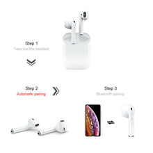 Load image into Gallery viewer, i12 Bluetooth 5.0 Earphone Wireless Earphones Smart Touch Control Earbuds
