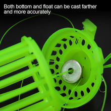 Load image into Gallery viewer, 1PC Fluorescent Explosive Hook Anti-Winding Water Monster Bait Cage Silver Carp Bighead Fishing Group With 6PCS Iseni Hook Fishing Equipment
