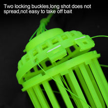 Load image into Gallery viewer, 1PC Fluorescent Explosive Hook Anti-Winding Water Monster Bait Cage Silver Carp Bighead Fishing Group With 6PCS Iseni Hook Fishing Equipment
