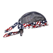 Load image into Gallery viewer, Stars And Stripes Pattern Pure Cotton Welding Hat Adjustable Sweat Absorbent Breathable Labor Protection Dust-Proof Cap
