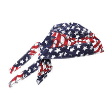 Load image into Gallery viewer, Stars And Stripes Pattern Pure Cotton Welding Hat Adjustable Sweat Absorbent Breathable Labor Protection Dust-Proof Cap
