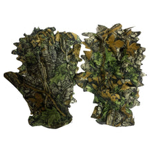 Load image into Gallery viewer, 1Pair 3D Jungle Leaf Camouflage Gloves Hunting Ghillie Suit Breathable Gloves Outdoor Tactical Supplies
