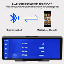 Load image into Gallery viewer, 10.26" Car Wireless Carplay Android Auto DVR Navigation GPS Dash Cam 4K 1080P Video Drive Recorder Stream Dashcam Truck Camera 5G Wifi
