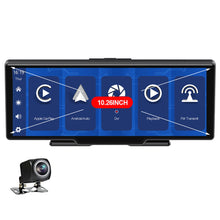 Load image into Gallery viewer, 10.26" Car Wireless Carplay Android Auto DVR Navigation GPS Dash Cam 4K 1080P Video Drive Recorder Stream Dashcam Truck Camera 5G Wifi
