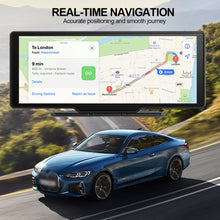 Load image into Gallery viewer, 10.26" Car Wireless Carplay Android Auto DVR Navigation GPS Dash Cam 4K 1080P Video Drive Recorder Stream Dashcam Truck Camera 5G Wifi
