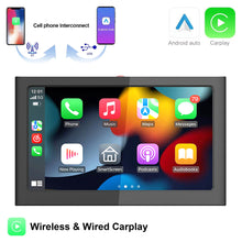 Load image into Gallery viewer, 7" Touch Screen Car Wireless Carplay MP5 Smart Player 1080P 5G 4K Navigation GPS Supports Android Auto Bluetooth Multimedia
