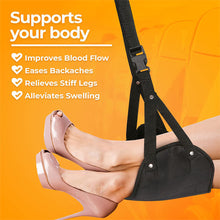 Load image into Gallery viewer, Portable Travel Rest Hammock Office Rest Hammock with Aircraft High Speed Rail Rest Hammock Health Care
