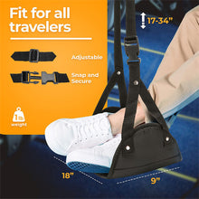Load image into Gallery viewer, Portable Travel Rest Hammock Office Rest Hammock with Aircraft High Speed Rail Rest Hammock Health Care
