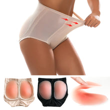 Load image into Gallery viewer, Natral Silicone Pad Enhancer Fake Ass Panty Hip Butt Lifter Underwear Invisible Bottom Shaper Seamless Padded Shapewear Panties
