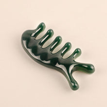 Load image into Gallery viewer, Cattle Horn Comb Cow Bone Meridian Comb Portable Massage Five Finger Comb Scalp Massager Scalp Health Care
