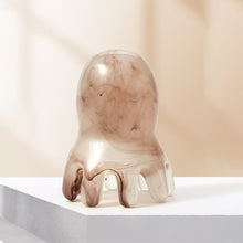 Load image into Gallery viewer, Resin Honey Wax Octopus Head Treatment Comb Massager Nourishing Meridians Nourishing Head Shoulder Neck Scraping Comb
