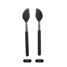 Load image into Gallery viewer, Telescopic Brush Stainless Steel Long Handle No Need for Itching Scratch Massage Brush Double-sided Silicone Massage Brush
