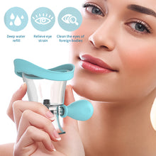 Load image into Gallery viewer, Portable Squeezed Eye Wash Cup Eye Flow Liquid Rinser Transparent Silicone Eye Clear Cup Eye Health Care

