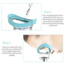 Load image into Gallery viewer, Portable Squeezed Eye Wash Cup Eye Flow Liquid Rinser Transparent Silicone Eye Clear Cup Eye Health Care
