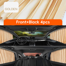 Load image into Gallery viewer, 2/4pcs Car Window Sunshade Curtain Fully Magnetic Front Back Row Sunshade Curtain Universal Car Side Window Protection Car Curtain
