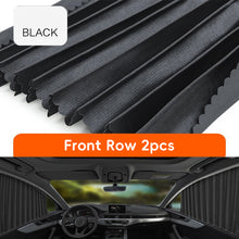 Load image into Gallery viewer, 2/4pcs Car Window Sunshade Curtain Fully Magnetic Front Back Row Sunshade Curtain Universal Car Side Window Protection Car Curtain

