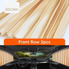 Load image into Gallery viewer, 2/4pcs Car Window Sunshade Curtain Fully Magnetic Front Back Row Sunshade Curtain Universal Car Side Window Protection Car Curtain
