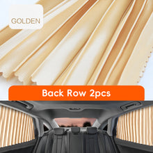 Load image into Gallery viewer, 2/4pcs Car Window Sunshade Curtain Fully Magnetic Front Back Row Sunshade Curtain Universal Car Side Window Protection Car Curtain
