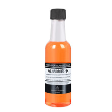 Load image into Gallery viewer, 150ML Car Glass Stripper Oil Film Cleaner Water Spot Remover Auto Car Windshield Cleaner Liquid Window Glass Wiper Oil Film Agent
