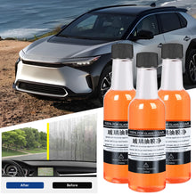 Load image into Gallery viewer, 150ML Car Glass Stripper Oil Film Cleaner Water Spot Remover Auto Car Windshield Cleaner Liquid Window Glass Wiper Oil Film Agent
