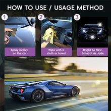 Load image into Gallery viewer, 3 IN 1 Car Coating Wax Polishing Spray High Protection Quick Ceramic Coating Nano Spray Plastic Refresh Fast Fine Scratch Repair
