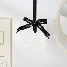 Load image into Gallery viewer, Car Interior Aromatherapy Rear View Mirror Pendant Solid Air Purifying Balm Plaster Tablet For Wardrobe Air Freshener Daisy Rose
