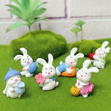 Load image into Gallery viewer, Cute Rabbit Car Dashboard Ornaments Gifts for Woman Car Center Console Decoration Auto Interior Accessories
