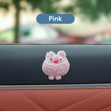 Load image into Gallery viewer, 1Pc Mini Cute Animals Car Center Console Ornaments Display Screen Decoration Car Interior Decorations Sheep Pendant Doll

