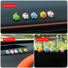 Load image into Gallery viewer, 1Pc Mini Cute Animals Car Center Console Ornaments Display Screen Decoration Car Interior Decorations Sheep Pendant Doll
