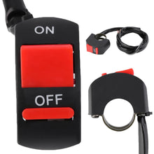Load image into Gallery viewer, Motorcycle Handlebar LED Headlight Switch Far Near Two Lines Switch Button Driving Light Switch Motorbike
