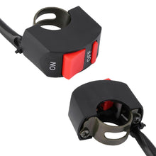 Load image into Gallery viewer, Motorcycle Handlebar LED Headlight Switch Far Near Two Lines Switch Button Driving Light Switch Motorbike
