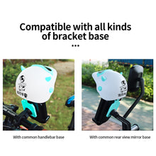 Load image into Gallery viewer, Small Motorcycle Helmet Rider Mobile Phone Holder and Electric Bicycle Navigation Mobile Phone Holder Waterproof Sunshade
